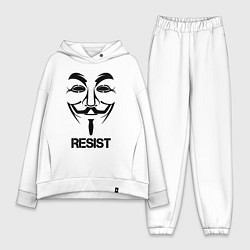 Женский костюм оверсайз Guy Fawkes - resist