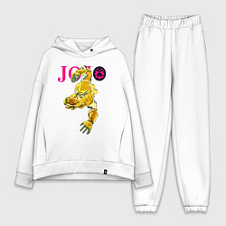 Женский костюм оверсайз The World - stand of Dio Brando - Jojo, цвет: белый