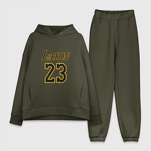 Женский костюм оверсайз Lebron 23 / Хаки – фото 1
