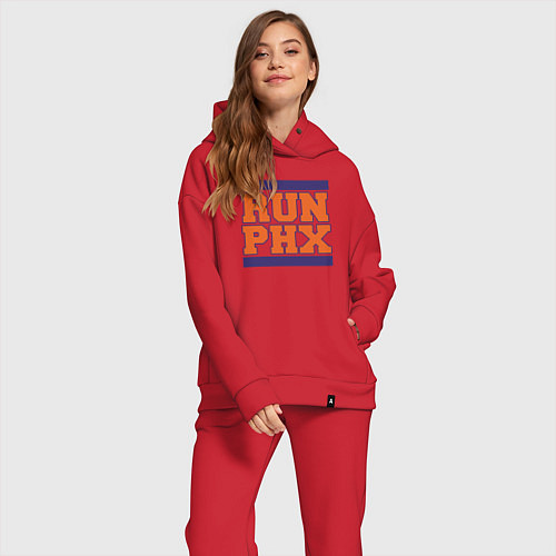Женский костюм оверсайз Run Phoenix Suns / Красный – фото 2