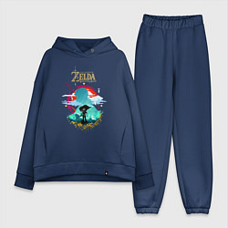 Женский костюм оверсайз The Legend of Zelda - Link, цвет: тёмно-синий