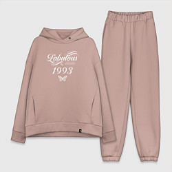 Женский костюм оверсайз Fabulous since 1993, цвет: пыльно-розовый