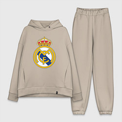 Женский костюм оверсайз Real madrid fc sport