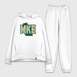 Женский костюм оверсайз Mke Bucks