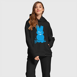 Женский костюм оверсайз Blue bunny, цвет: черный — фото 2