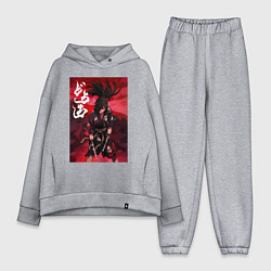 Женский костюм оверсайз Дороро Хяккимару мечник, цвет: меланж