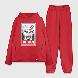 Женский костюм оверсайз Блич, цвет: красный