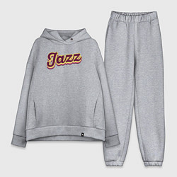 Женский костюм оверсайз Джаз вайб, цвет: меланж