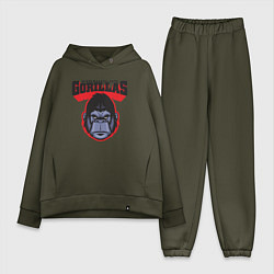 Женский костюм оверсайз Gorillas MMA