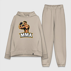 Женский костюм оверсайз Fighter MMA