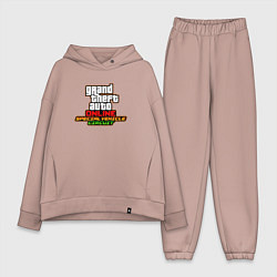 Женский костюм оверсайз ГТА онлайн лого