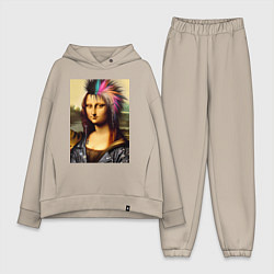 Женский костюм оверсайз Mona Lisa - punks not dead