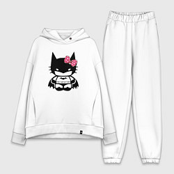 Женский костюм оверсайз Batgirl, цвет: белый