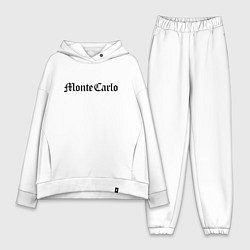 Женский костюм оверсайз Monte Carlo - Monaco, цвет: белый