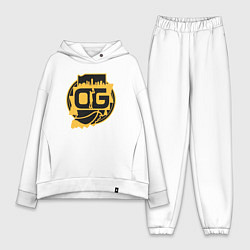 Женский костюм оверсайз OG Pacers, цвет: белый