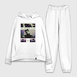 Женский костюм оверсайз Танос из Игры в Кальмара, цвет: белый