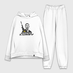 Женский костюм оверсайз Снайпер Карри, цвет: белый