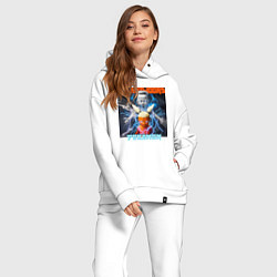 Женский костюм оверсайз Die Antwoord Pokemon, цвет: белый — фото 2