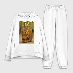 Женский костюм оверсайз Yo - Im Munchkin, цвет: белый