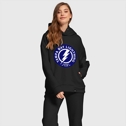 Женский костюм оверсайз HC Tampa Bay Lightning / Черный – фото 2