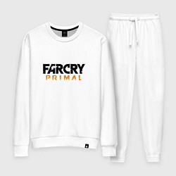 Костюм хлопковый женский Far Cry: Primal Logo, цвет: белый