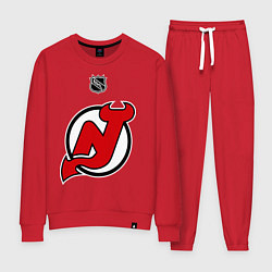 Костюм хлопковый женский New Jersey Devils: Kovalchuk 17, цвет: красный