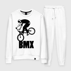 Костюм хлопковый женский BMX 3, цвет: белый