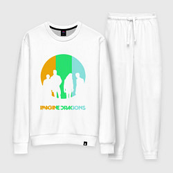 Костюм хлопковый женский Imagine Dragons: Evolve, цвет: белый