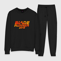 Костюм хлопковый женский Blade Runner 2049, цвет: черный