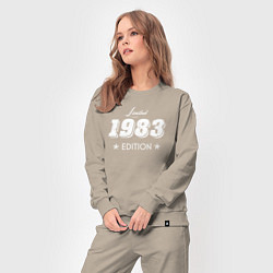 Костюм хлопковый женский Limited Edition 1983, цвет: миндальный — фото 2