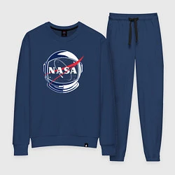 Костюм хлопковый женский NASA, цвет: тёмно-синий