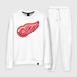 Костюм хлопковый женский Detroit Red Wings: Pavel Datsyuk, цвет: белый