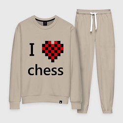Женский костюм I love chess