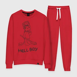 Костюм хлопковый женский Bart: Hell Boy, цвет: красный
