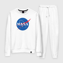 Костюм хлопковый женский NASA: Masa, цвет: белый