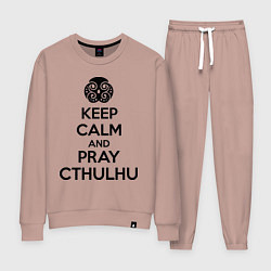 Женский костюм Keep Calm & Pray Cthulhu