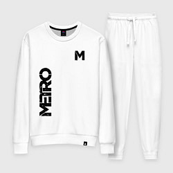 Костюм хлопковый женский METRO M, цвет: белый