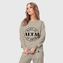 Костюм хлопковый женский Made in Altai, цвет: миндальный — фото 2