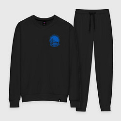 Костюм хлопковый женский GOLDEN STATE WARRIORS, цвет: черный