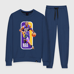 Костюм хлопковый женский NBA Kobe Bryant, цвет: тёмно-синий