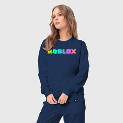 Костюм хлопковый женский ROBLOX, цвет: тёмно-синий — фото 2