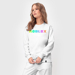 Костюм хлопковый женский ROBLOX, цвет: белый — фото 2