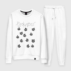 Костюм хлопковый женский PYROKINESIS, цвет: белый