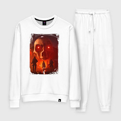 Костюм хлопковый женский The Division 2, цвет: белый