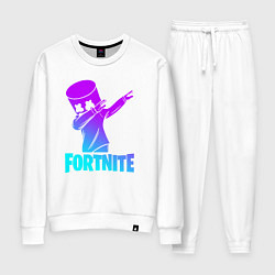 Костюм хлопковый женский FORTNITE X MARSHMELLO, цвет: белый