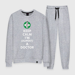 Женский костюм Keep calm I??m a doctor