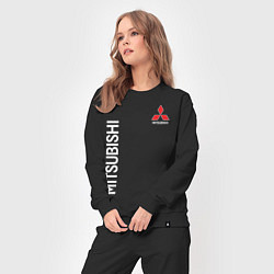 Костюм хлопковый женский MITSUBISHI, цвет: черный — фото 2