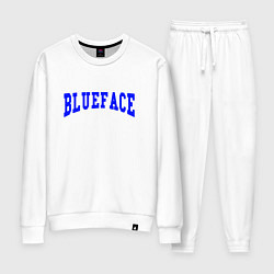 Костюм хлопковый женский BLUEFACE, цвет: белый