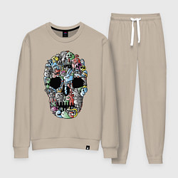 Женский костюм Tosh Cool skull