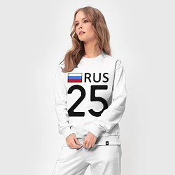 Костюм хлопковый женский RUS 25, цвет: белый — фото 2